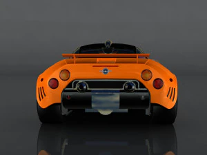 spyker c8 lm85 3D Модель