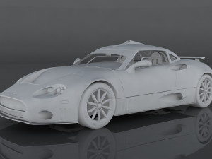 spyker c8 lm85 Model 3D