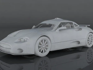 spyker c8 lm85 3D Модель