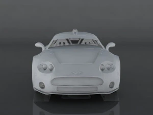 spyker c8 lm85 3D Модель