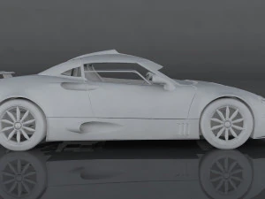 spyker c8 lm85 3D Модель