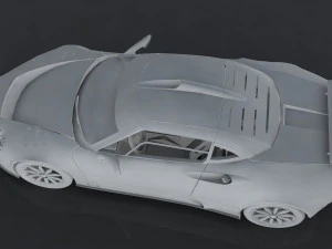 spyker c8 lm85 3D Модель