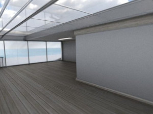 futuristic apartment buildung 3Dモデル