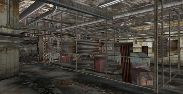scene - resident-evil-scenery - interior 3D Модель .c4d .max .obj .3ds .fbx .stl .blend 