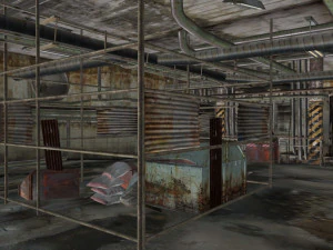 scene - resident-evil-scenery - interior 3D Model