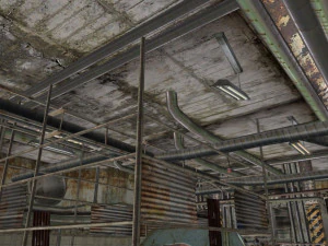 scene - resident-evil-scenery - interior 3D Model