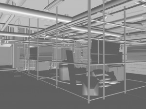 scene - resident-evil-scenery - interior 3D Модель