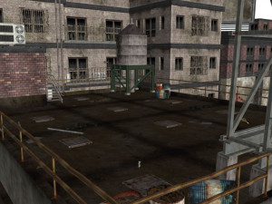 scene - rooftop - exterior Modello 3D