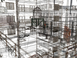 scene - rooftop - exterior 3D Model