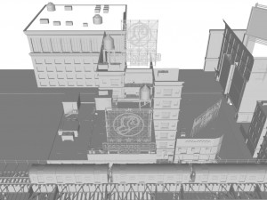 scene - rooftop - exterior 3D Model