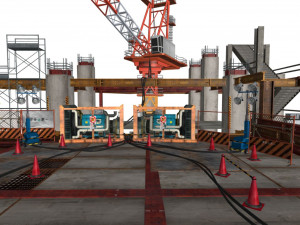 scene - scramble - exterior Modello 3D