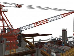 scene - scramble - exterior Modello 3D