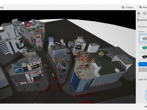 scene - scramble - exterior Modello 3D