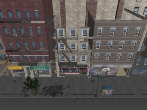 scene - street-johnny - exterior 3Dモデル