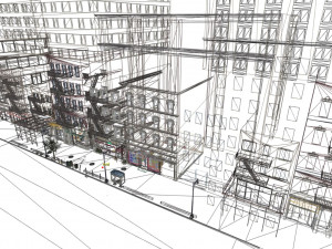 scene - street-johnny - exterior 3Dモデル