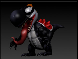 yoshi venom 3D 프린트 모델