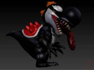 yoshi venom Model do druku 3D