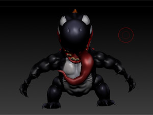 yoshi venom Model do druku 3D