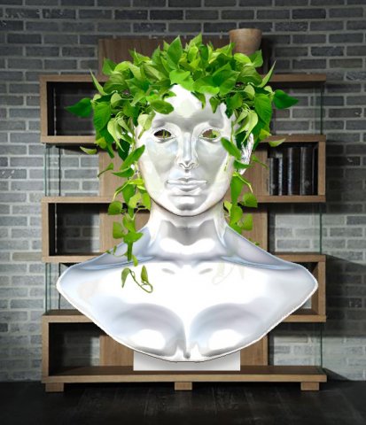 la dama de hiedras 3D Print Model .c4d .max .obj .3ds .fbx .stl .blend 