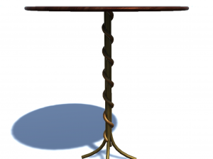 table 1 with uvw 3D Model