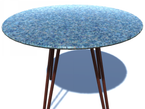 table 2 with uvw Model 3D