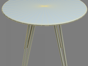 table 2 with uvw 3D Model