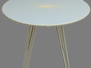 table 2 with uvw 3D Model