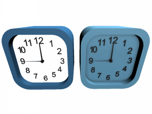 clock Model 3D