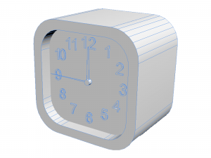 clock Modelo 3D