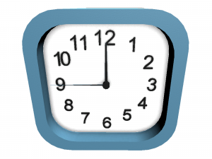 clock Modelo 3D