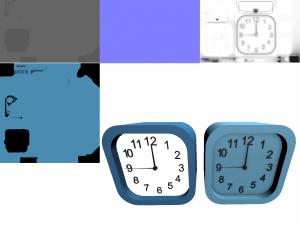 clock Modelo 3D