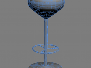 bar stool 3D Модель