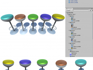 bar stool 3D Модель