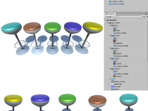 bar stool 3D Model