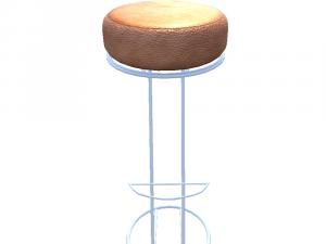 bar stool 2 3D 模型