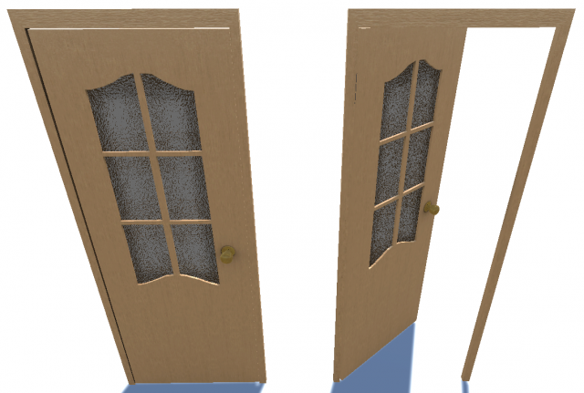 door 1 3Dモデル .c4d .max .obj .3ds .fbx .stl .blend 