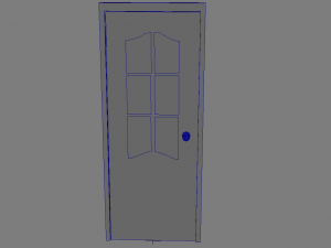 door 1 3Dモデル