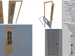 door 1 3D Model