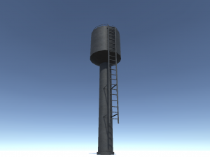 water tower 2 3D Модель