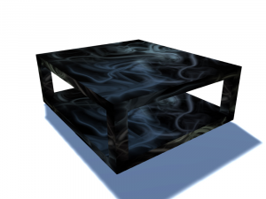 high tech sofa table Model 3D