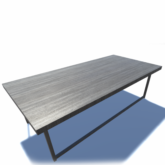 3d high tech sofa table 4 Modèle 3D .c4d .max .obj .3ds .fbx .stl .blend 