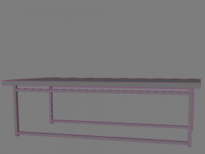 3d high tech sofa table 4 Modèle 3D