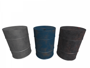 barrel 3Dモデル