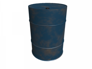 barrel 3Dモデル