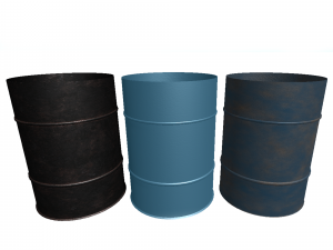 barrel Model 3D
