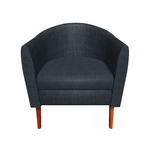 armchair 3D Модель .c4d .max .obj .3ds .fbx .stl .blend 