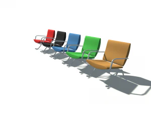 armchair 2 3D Model