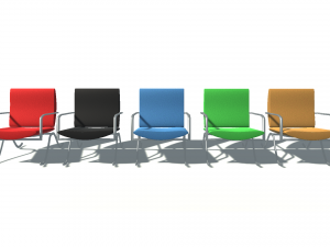 armchair 2 Model 3D