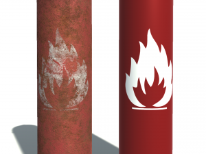 gas bottle 3D Model