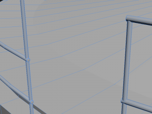 vertical steel tank 3D 模型